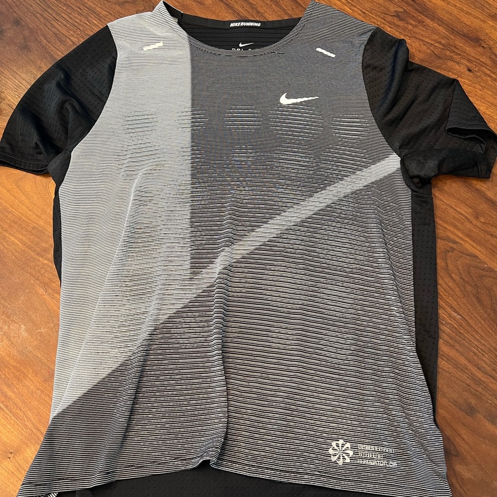 Large nike dri-fit running shirt.